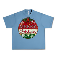 Pebble Blue merry christmas Urban Heavy Tee - CowhideDigitalArt