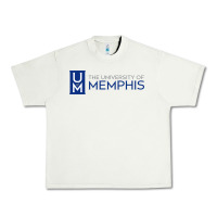 Pistachio University Of Memphis Wordmark Urban Heavy Tee - linhVisuals