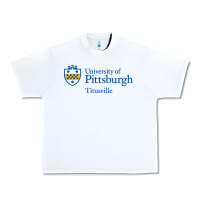 White University Of Pittsburgh At Titusville New Urban Heavy Tee - linhVisuals
