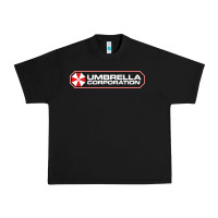 Black umbrella corporation company Urban Heavy Tee - linhVisuals