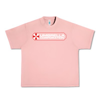 Salmon umbrella corporation company Urban Heavy Tee - linhVisuals
