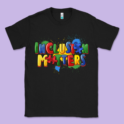 Inclusion Matters Classic Tee Designed By Fadigitalartstudio