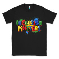 Black Inclusion matters Classic Tee - FaDigitalArtStudio