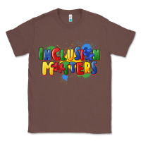 Chestnut Inclusion matters Classic Tee - FaDigitalArtStudio