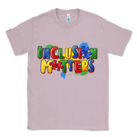 Lilac Inclusion matters Classic Tee - FaDigitalArtStudio