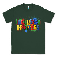 Sports Green Inclusion matters Classic Tee - FaDigitalArtStudio