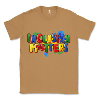 Toasted Coconut Inclusion matters Classic Tee - FaDigitalArtStudio