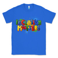 True Royal Inclusion matters Classic Tee - FaDigitalArtStudio