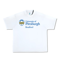 White University Of Pittsburgh At Bradford New Urban Heavy Tee - linhVisuals