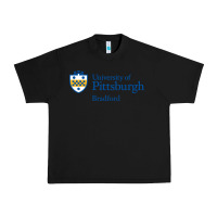 Black University Of Pittsburgh At Bradford New Urban Heavy Tee - linhVisuals
