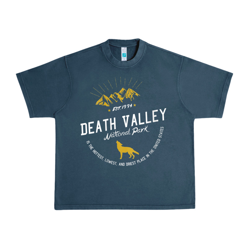 Death Valley National Park Hiker Hiking Nevada Cool Urban Heavy Tee by linhVisuals | Teevron