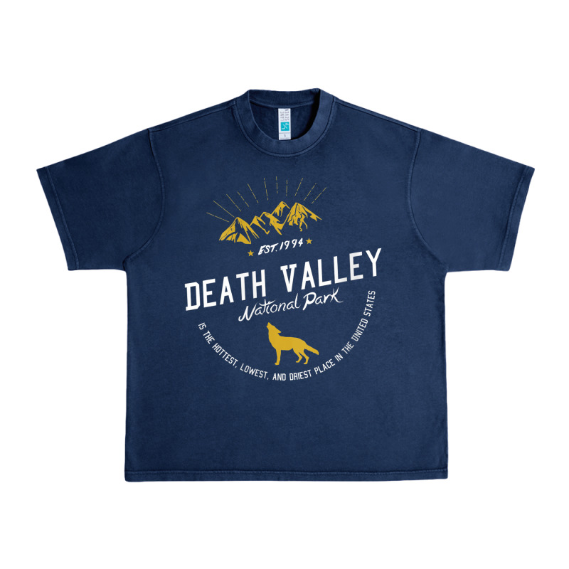 Death Valley National Park Hiker Hiking Nevada Cool Urban Heavy Tee by linhVisuals | Teevron