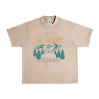 French Oak mount rainier national park washington usa vacation hiking Urban Heavy Tee - linhVisuals