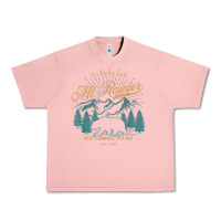 Salmon mount rainier national park washington usa vacation hiking Urban Heavy Tee - linhVisuals