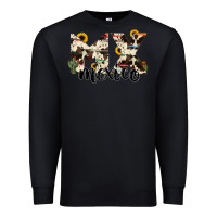 Black mexico state cowhide serape cactus Premium Sweatshirt - RanaPortraitStore