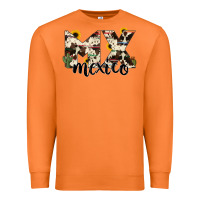 Carrot mexico state cowhide serape cactus Premium Sweatshirt - RanaPortraitStore