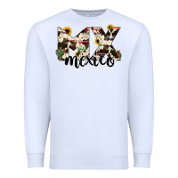 White mexico state cowhide serape cactus Premium Sweatshirt - RanaPortraitStore