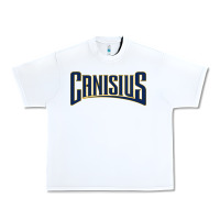White Canisius Athletics Wordmark Urban Heavy Tee - linhVisuals