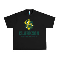 Black Clarkson Golden Knights Urban Heavy Tee - linhVisuals