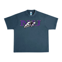 Midnight Navy Niagara Purple Eagles Urban Heavy Tee - linhVisuals