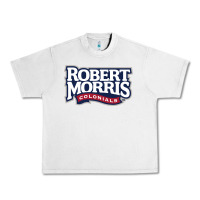Lunar Rock Robert Morris Colonials Wordmark Urban Heavy Tee - linhVisuals
