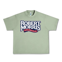 Oil Green Robert Morris Colonials Wordmark Urban Heavy Tee - linhVisuals