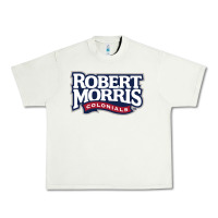 Pistachio Robert Morris Colonials Wordmark Urban Heavy Tee - linhVisuals