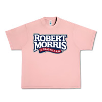 Salmon Robert Morris Colonials Wordmark Urban Heavy Tee - linhVisuals