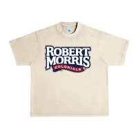 Sandshell Robert Morris Colonials Wordmark Urban Heavy Tee - linhVisuals