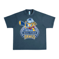 Midnight Navy roanoke rail yard dawgs Urban Heavy Tee - linhVisuals