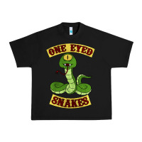 Black one eyed snakes Urban Heavy Tee - linhVisuals
