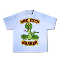 Grape Ice one eyed snakes Urban Heavy Tee - linhVisuals