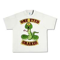 Pistachio one eyed snakes Urban Heavy Tee - linhVisuals