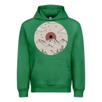 Emerald The Mountains Are Calling Urban Hoodie - Bettercallsaul