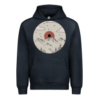 Navy The Mountains Are Calling Urban Hoodie - Bettercallsaul