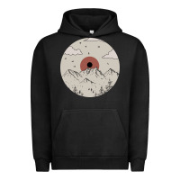 Pigment Black The Mountains Are Calling Urban Hoodie - Bettercallsaul