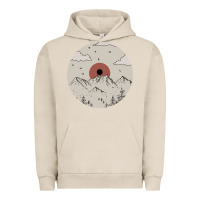 Pigment French Oak The Mountains Are Calling Urban Hoodie - Bettercallsaul