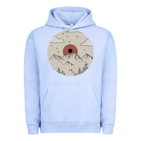 Pigment Grape Ice The Mountains Are Calling Urban Hoodie - Bettercallsaul