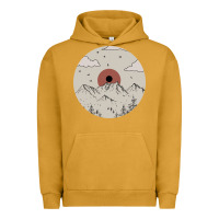 Pigment Peanut Butter The Mountains Are Calling Urban Hoodie - Bettercallsaul