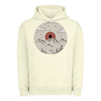 Pigment Pistachio The Mountains Are Calling Urban Hoodie - Bettercallsaul