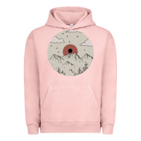 Pigment Salmon The Mountains Are Calling Urban Hoodie - Bettercallsaul