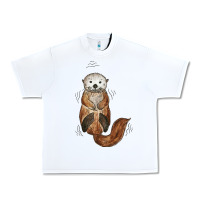 White otter Urban Heavy Tee - linhVisuals
