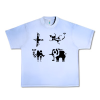 Grape Ice divine beasts symbols Urban Heavy Tee - linhVisuals