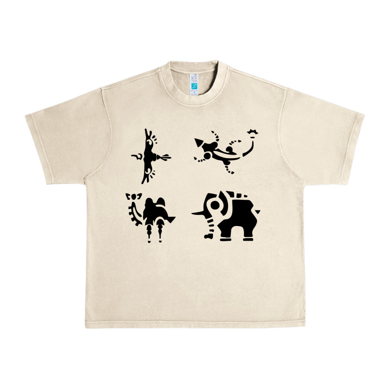 Divine Beasts Symbols Urban Heavy Tee by linhVisuals | Teevron