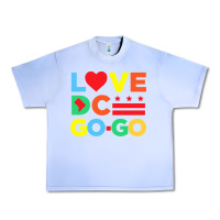Grape Ice #love dc go go Urban Heavy Tee - linhVisuals
