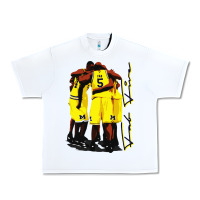 White fab 5 Urban Heavy Tee - linhVisuals