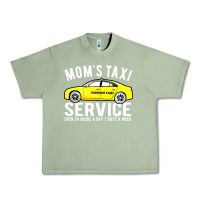 Oil Green moms taxi service Urban Heavy Tee - linhVisuals