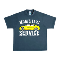 Midnight Navy moms taxi service Urban Heavy Tee - linhVisuals