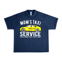 Navy moms taxi service Urban Heavy Tee - linhVisuals
