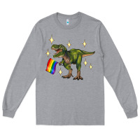 Lgbtq+  T Rex Long Sleeve Tee | Teevron